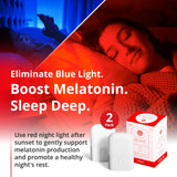 Gamma Red Night Light 670nm in nursery setting
