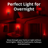 Gamma Red Night Light 670nm in small bedroom