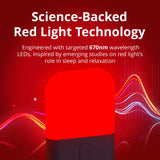 Gamma Red Night Light 670nm side view
