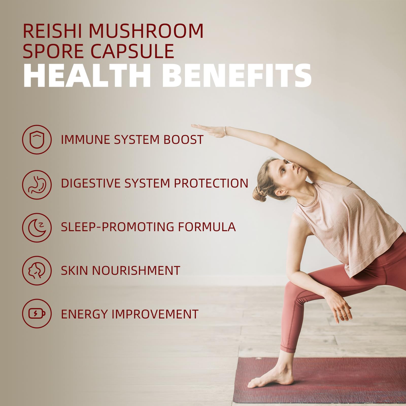 GANOHERB organic certified farm reishi mushrooms