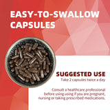 GANOHERB Reishi Mushroom Capsules 100g lifestyle scene