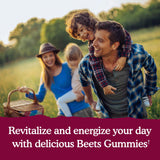 Garden of Life Beet Root Gummies with a measuring spoon