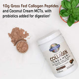 Garden of Life Collagen Creamer Powder in a cup of coffee