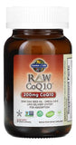 Garden of Life CoQ10 200mg softgels side view