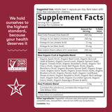 Garden of Life CoQ10 softgels with chia seeds and organic ingredients