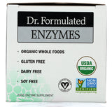 Garden of Life daily+ Multi-Enzyme Supplement ingredients list
