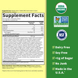 Garden of Life daily+ Multi-Enzyme Supplement with organic fruits
