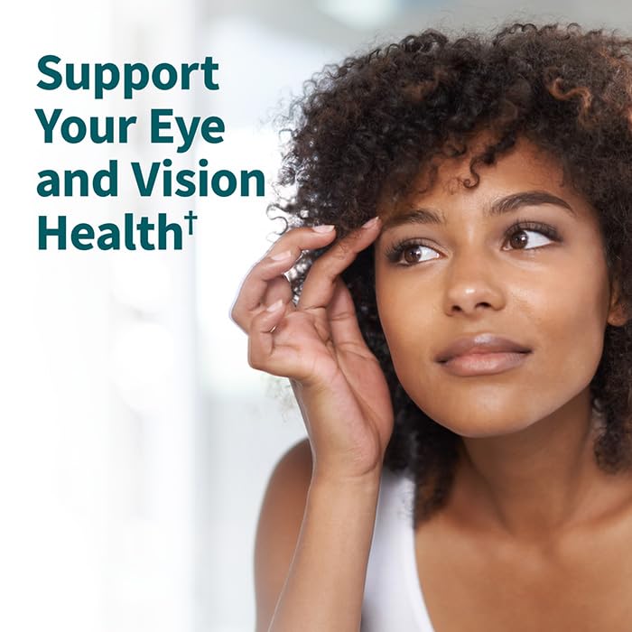 Garden of Life Eye Health Lutein Supplement vegan softgel close-up