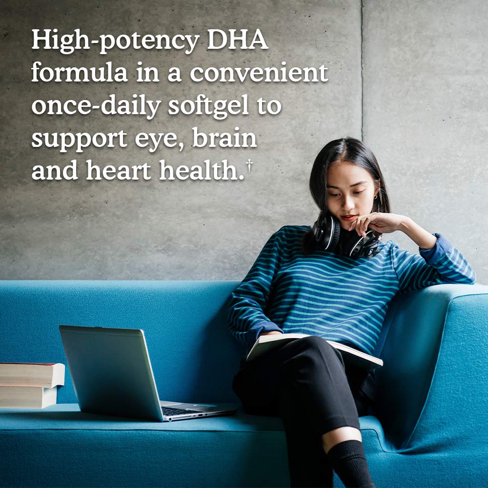 Garden of Life Fish Oil Omega 3 DHA 1000mg Softgels packaging