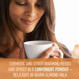 Garden of Life Golden Milk Powder packaging with ingredients list