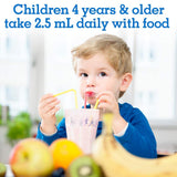 Garden of Life Kids Plant Omega-3 Liquid ingredients list