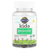 Garden of Life Kids Probiotic Gummies side view with nutrition facts