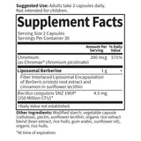 Garden of Life Liposomal Berberine capsules in a hand