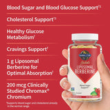 Garden of Life Liposomal Berberine capsules with measuring spoon