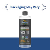 Garden of Life MCT Oil 100% Organic Coconut back view