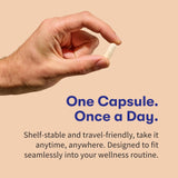 Garden of Life Men's Daily Probiotic back view of packaging