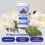 Garden of Life Men's Daily Probiotic side view of packaging