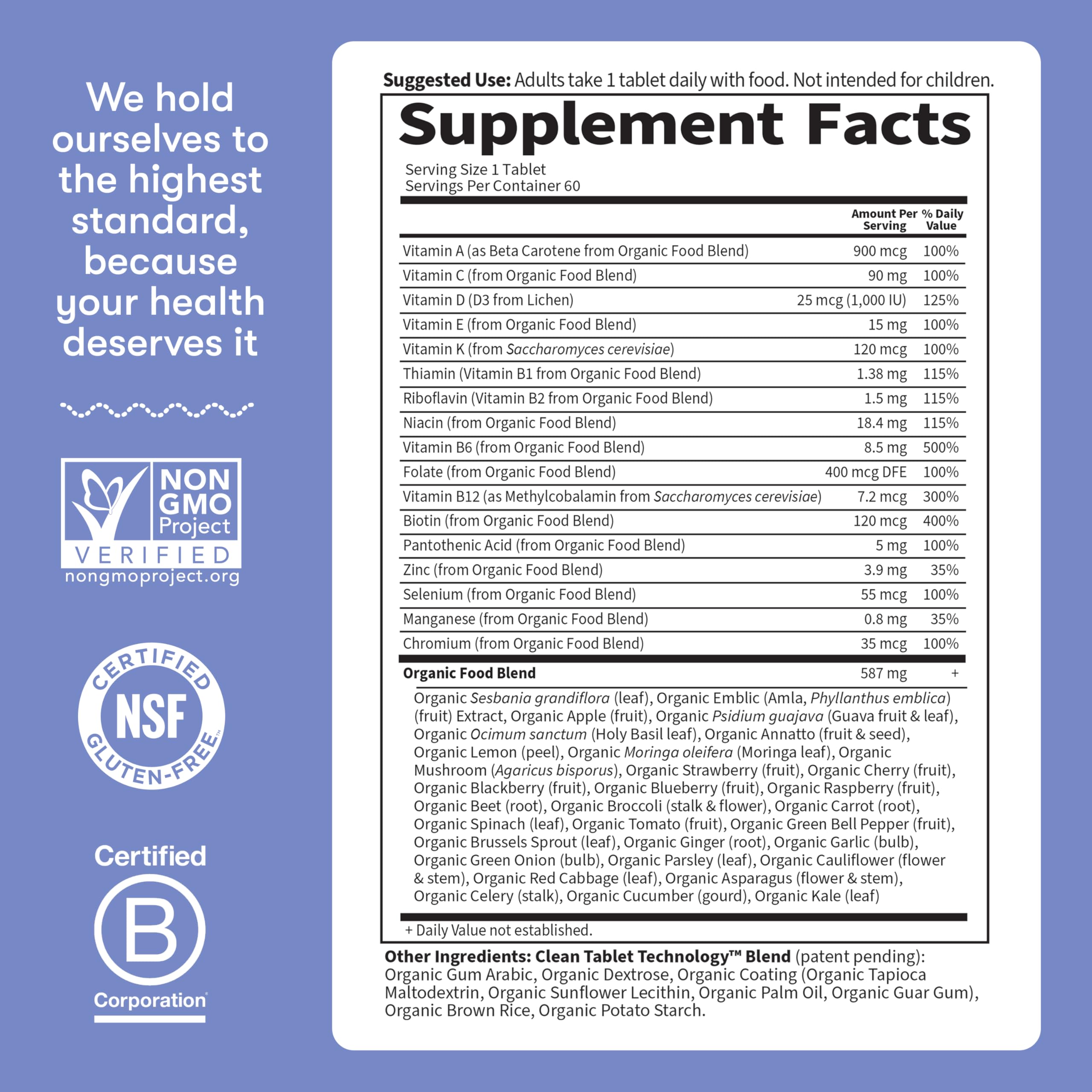 Garden of Life Men's Multivitamin 300g lifestyle scene