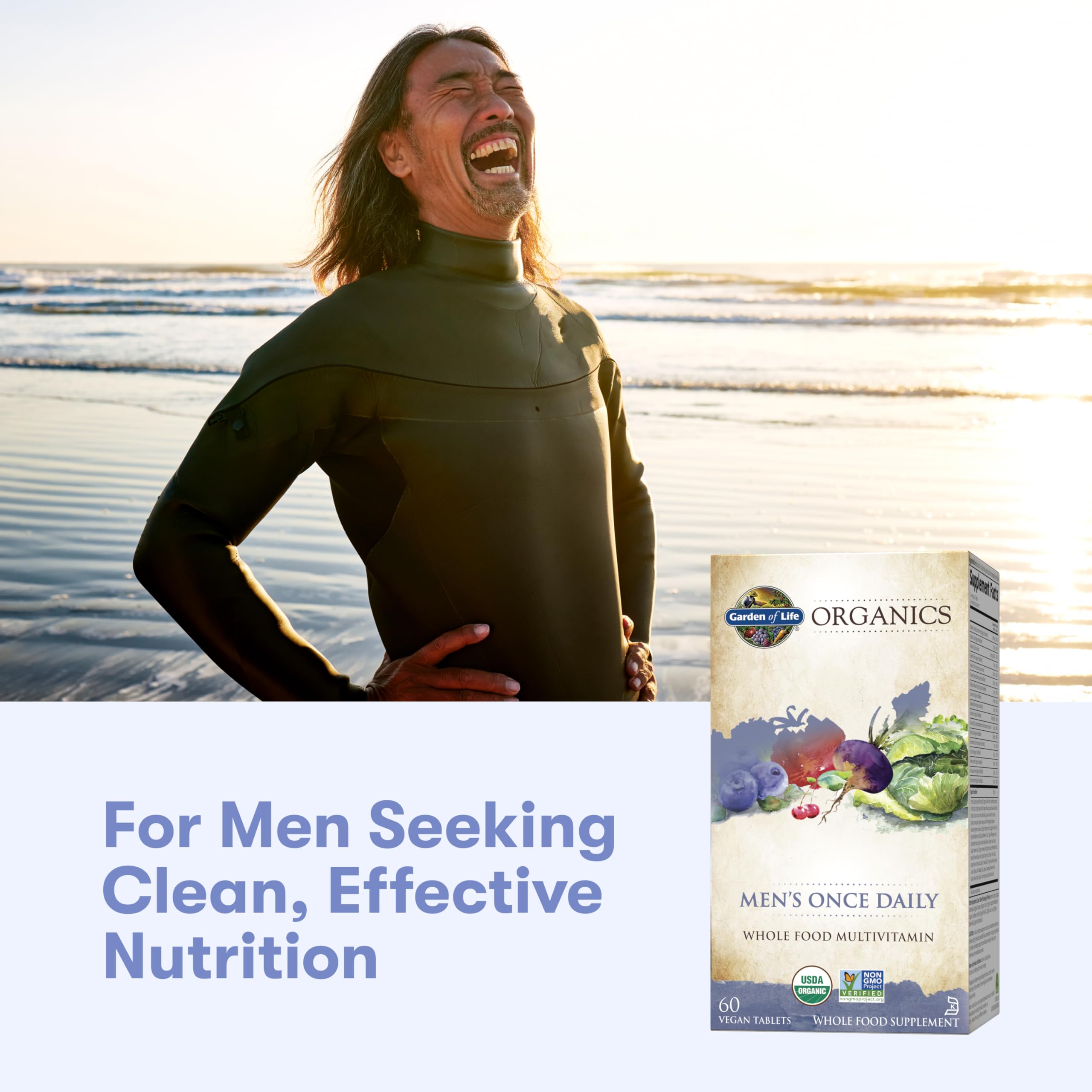 Garden of Life Men's Multivitamin 300g packaging