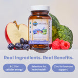 Garden of Life Men's Multivitamin 300g side view