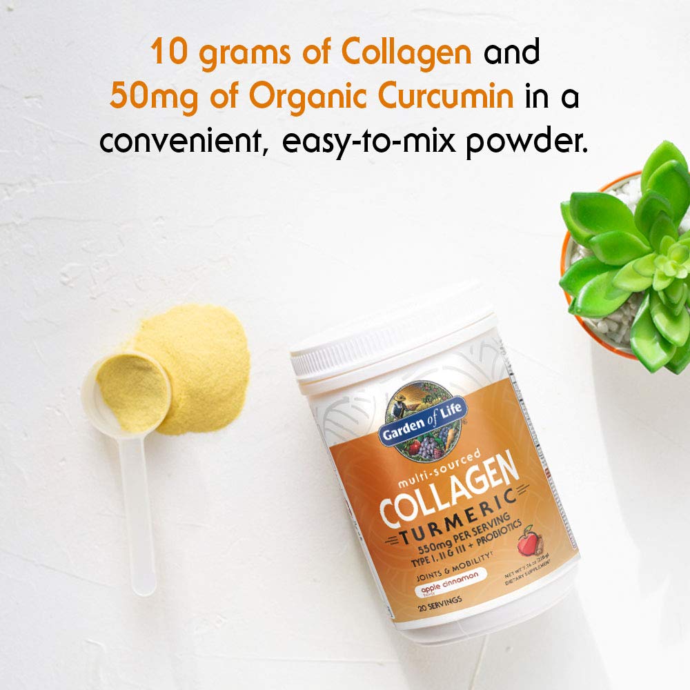 Garden of Life Multi-Sourced Collagen Powder 272g ingredients list