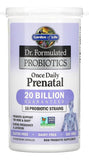 Garden of Life Once Daily Prenatal Probiotic capsule close-up