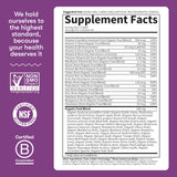 Garden of Life One Daily Women's Multivitamin on a wooden table