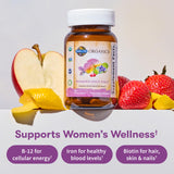 Garden of Life One Daily Women's Multivitamin showing organic ingredients