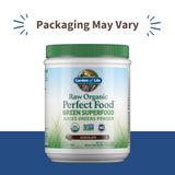 Garden of Life Organic Greens Superfood Powder packaging