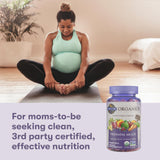 Garden of Life Prenatal Gummies with a spoonful of gummies