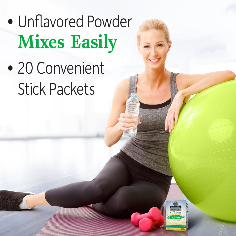 Garden of Life Probiotic Fitbiotic Weight Management Powder nutritional information