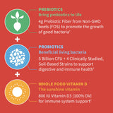 Garden of Life Probiotic Gummies for Kids gummies on a table