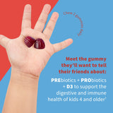 Garden of Life Probiotic Gummies for Kids side view packaging