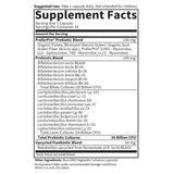 Garden of Life Probiotic Supplement ingredients list