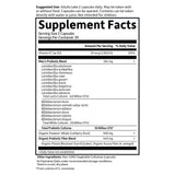 Garden of Life Prostate+ Men's Probiotic Supplement on a wooden table