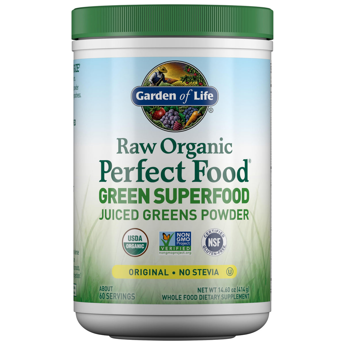 Garden of Life Raw Organic Perfect Food 422g front view