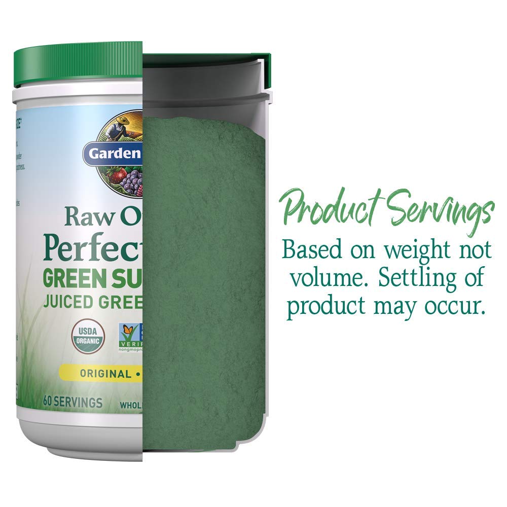 Garden of Life Raw Organic Perfect Food 422g nutrition facts