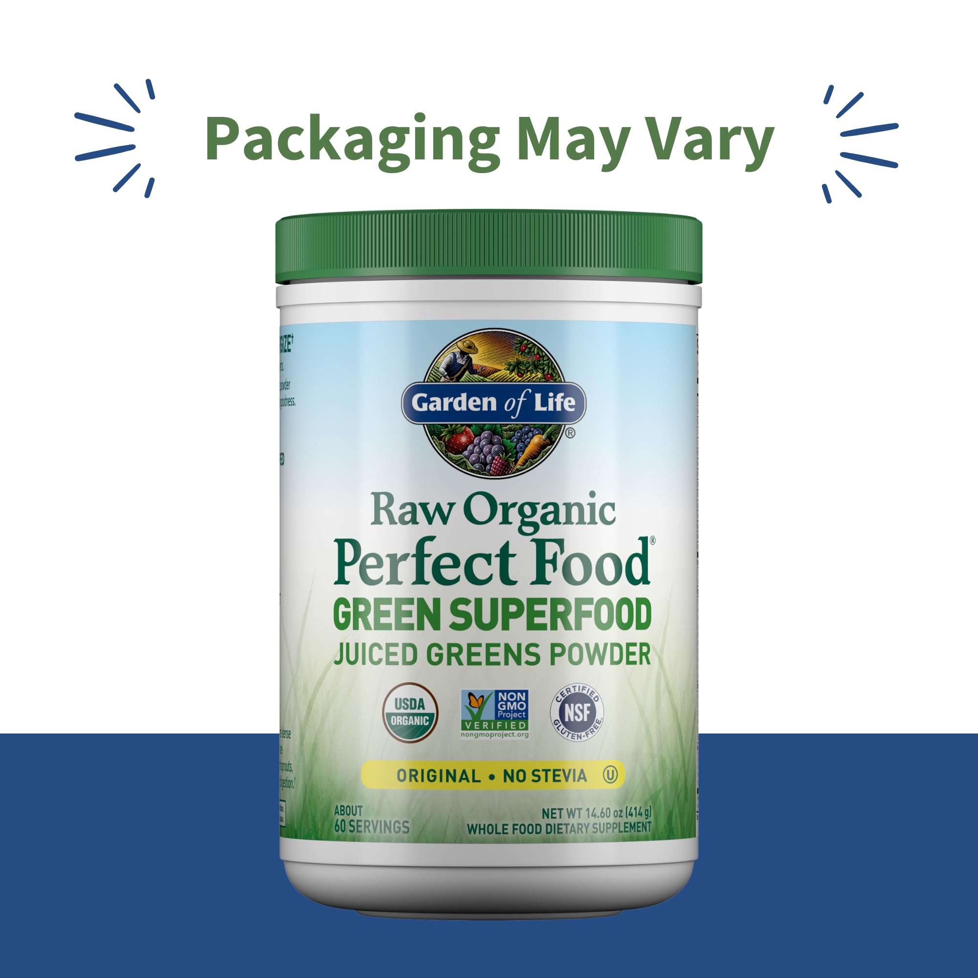 Garden of Life Raw Organic Perfect Food 422g packaging