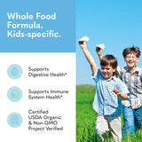 Garden of Life Raw Probiotics Kids supplement back view