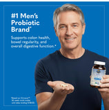 Garden of Life Raw Probiotics Men 50 & Wiser capsule bottle side view