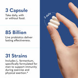 Garden of Life Raw Probiotics Men 85 Billion CFU packaging