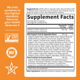 Garden of Life Raw Vitamin C 500mg vegan capsules packaging