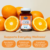 Garden of Life Raw Vitamin C 500mg vegan capsules with organic fruits
