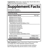 Garden of Life Restore Probiotic 200 Billion CFU ingredients list
