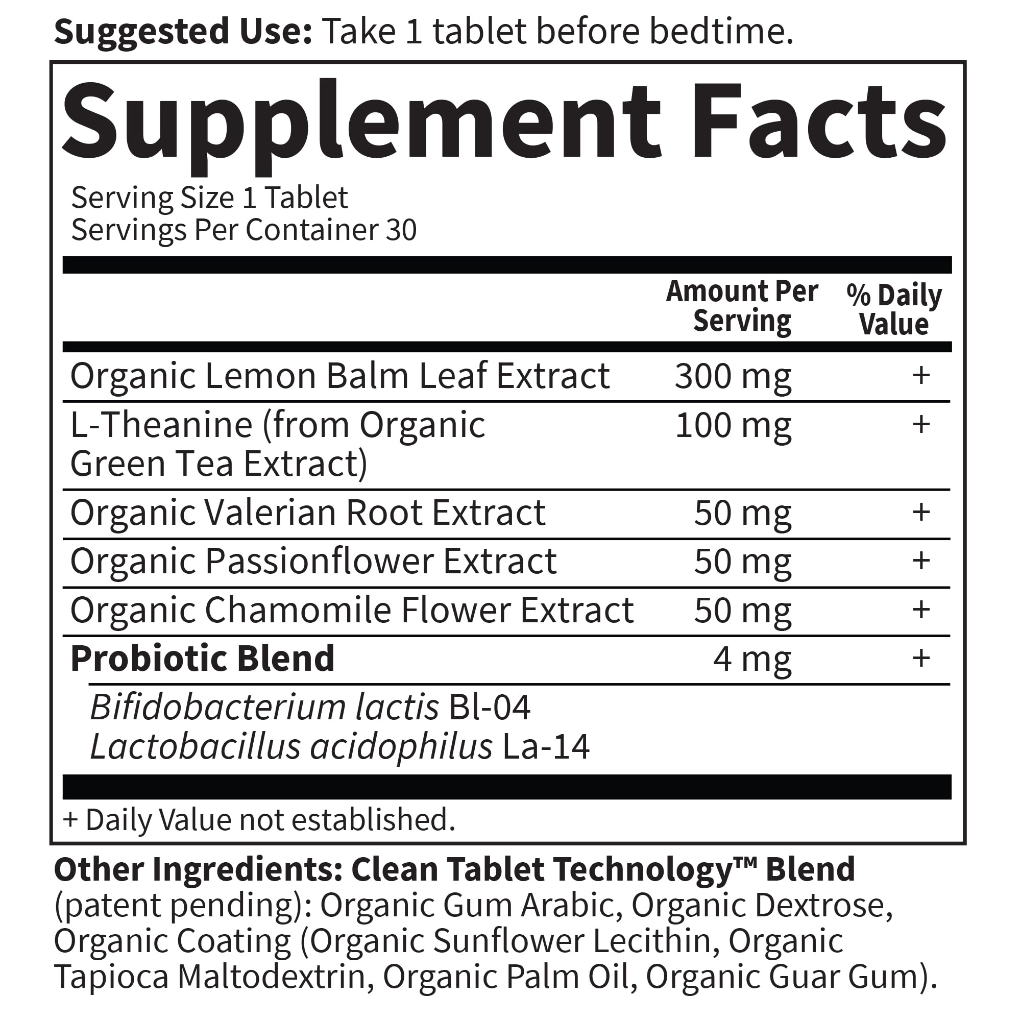 Garden of Life Sleep Well Rest & Refresh Organic Tablets with herbal ingredients