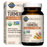 Garden of Life Turmeric Supplement front view with packaging