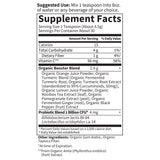 Garden of Life Turmeric support Powder in a smoothie