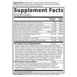 Garden of Life Vitamin B Complex 191g capsules with a measuring spoon