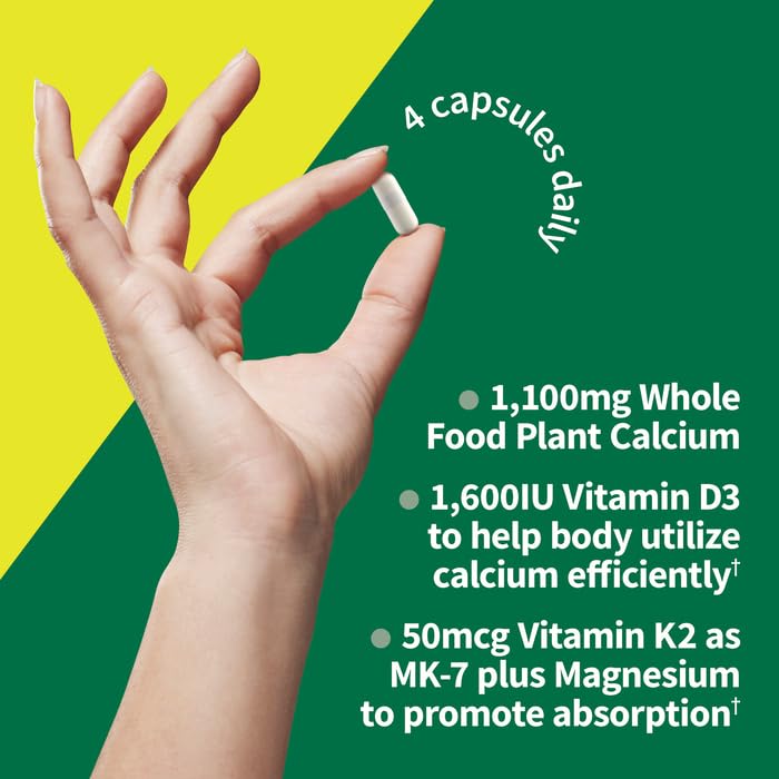 Garden of Life Vitamin Code Raw Calcium 227g capsule close-up