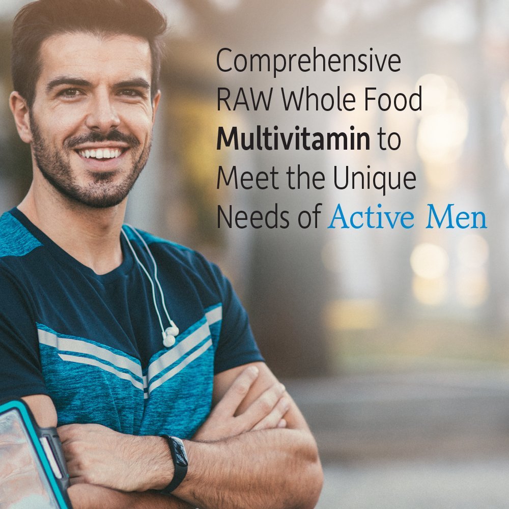 Garden of Life Vitamin Code RAW ONE for Men multivitamin packaging
